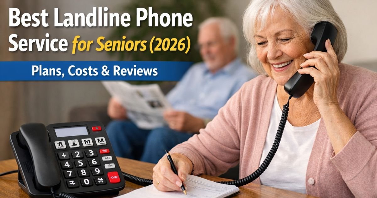 Best Landline Phone Service for Seniors (2026) | Plans, Costs & Reviews ...