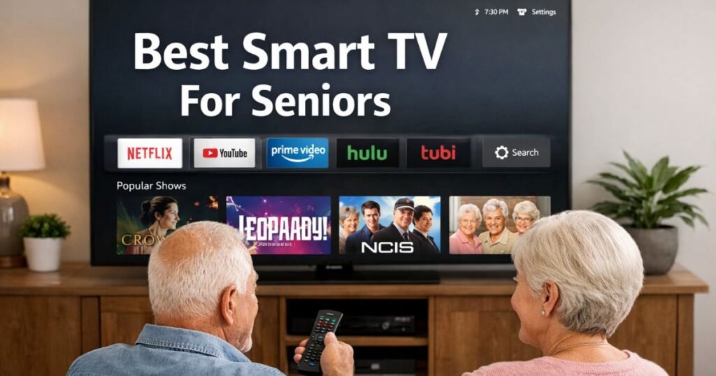 Best Smart TV for Seniors in 2026: Easy to Use & Large Screen Picks