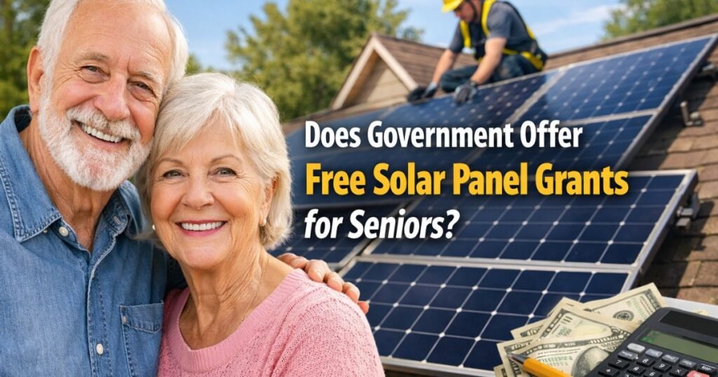 Does Government Offer Free Solar Panel Grants for Seniors?