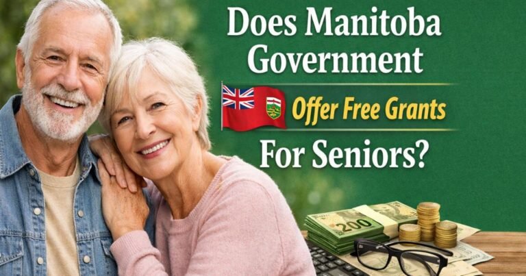 Does Manitoba Government Offer Free Grants For Seniors? - Free Senior ...