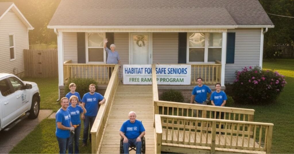 Habitat For Safe Seniors Free Ramp Program (Eligibility & How to Apply)