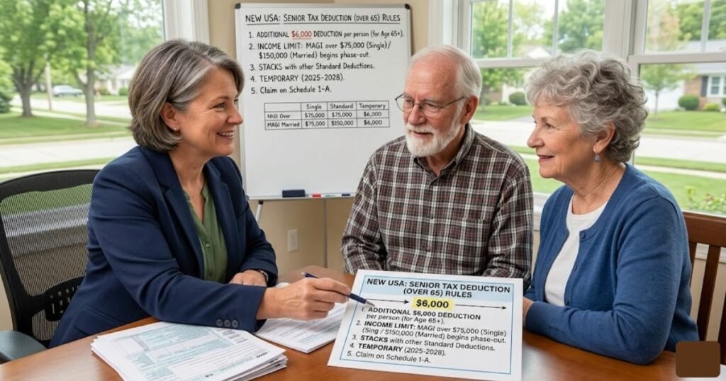 6000 Dollar Senior Tax Deduction for Over 65 Rules