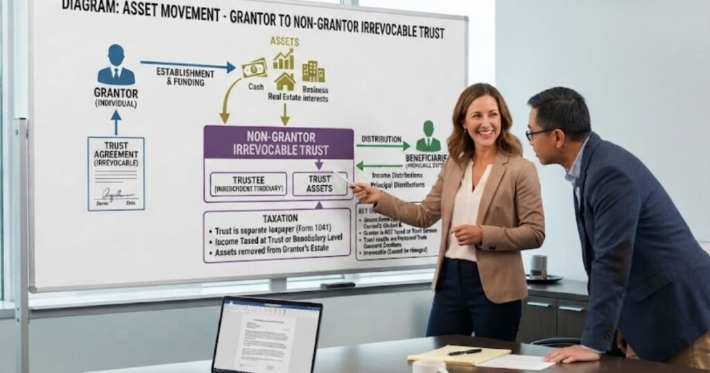 Non Grantor Irrevocable Trust Guide 2026: Taxes & Rules
