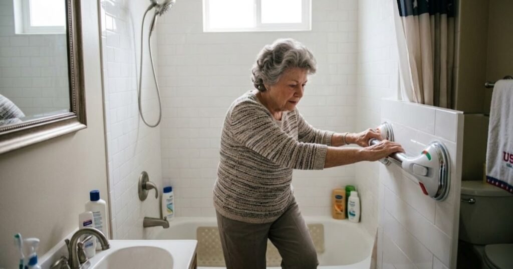 Best No-Drill Grab Bar for Seniors: Reviews & Safety Guide